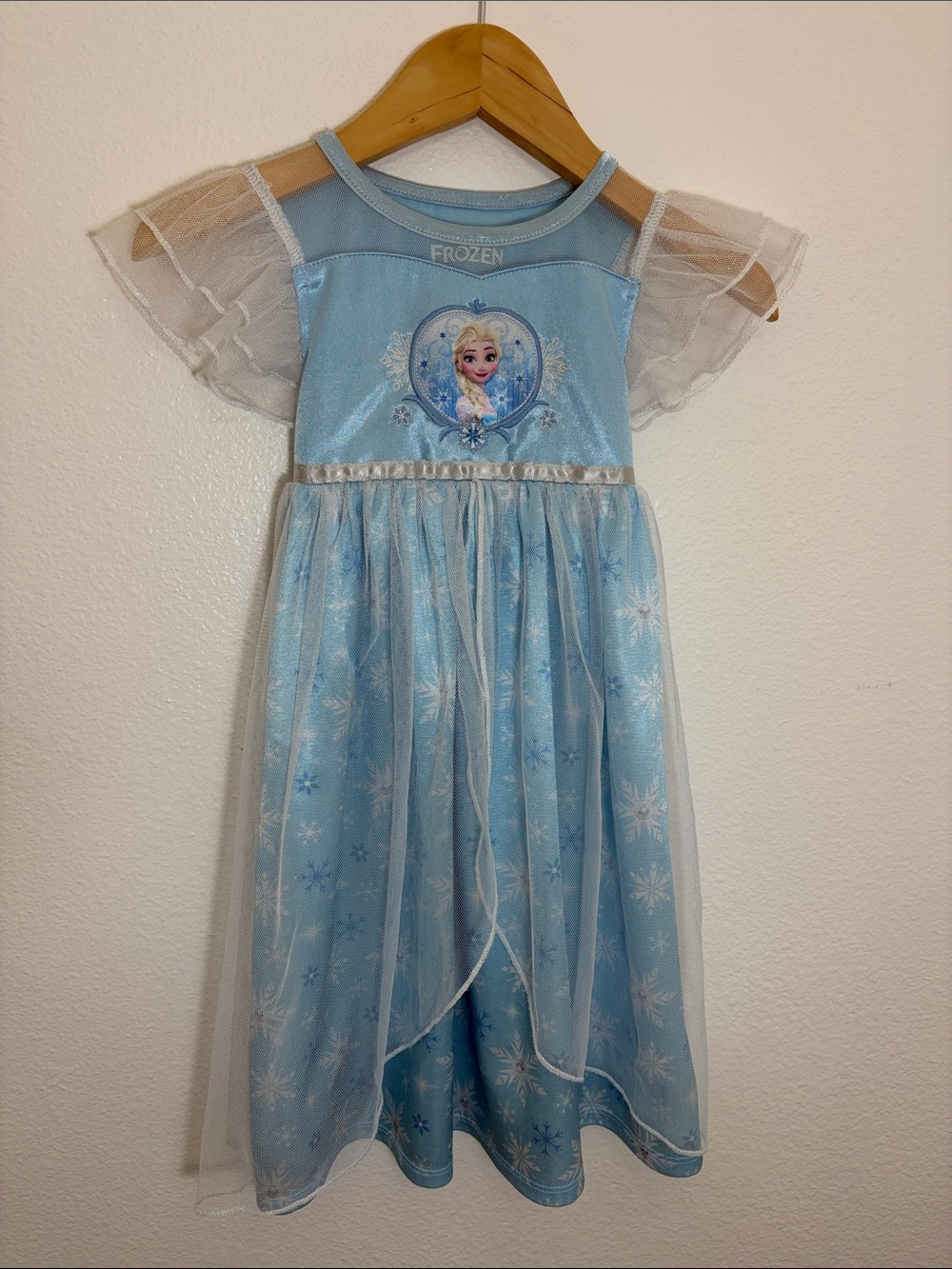 Disney Frozen Elsa Blue Pajama Nightgown